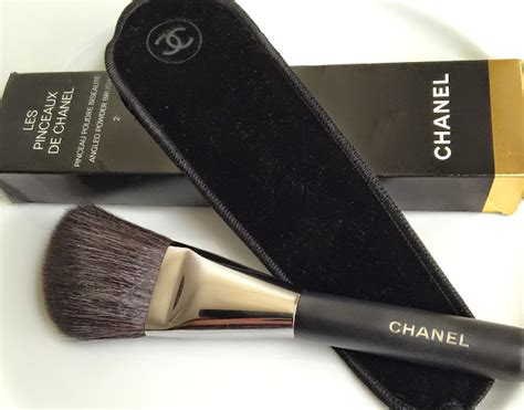 chanel angled powder brush review|chanel curved powder brush.